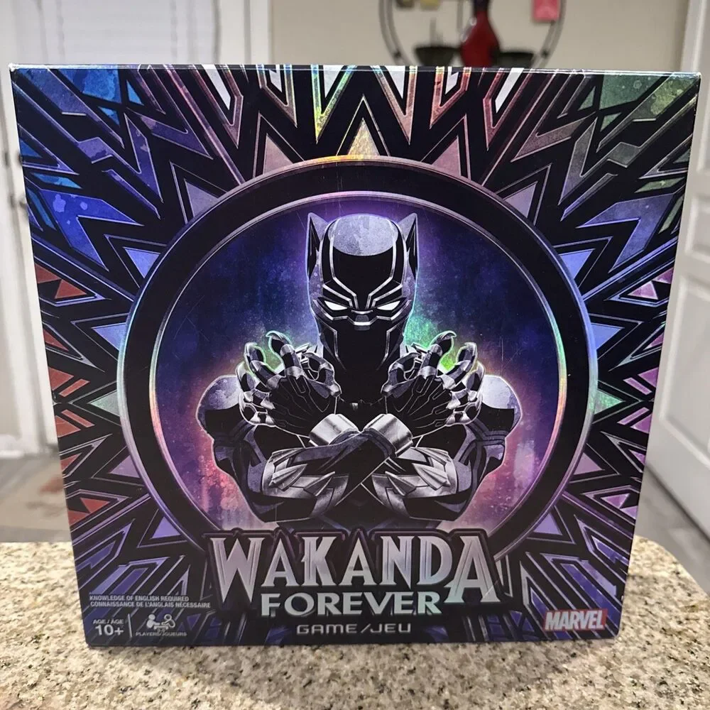 Marvel Black Panther Wakanda Forever Board Game Complete 2022 - New Sealed